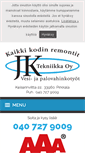 Mobile Screenshot of jk-tekniikka.com